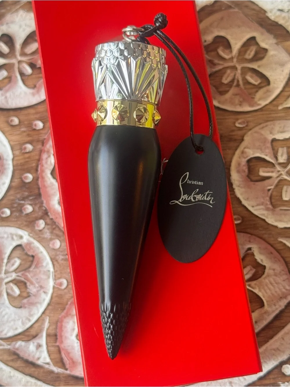 Christian Louboutin Velvet Matte Lipstick Red Dramadouce 005M New in Box